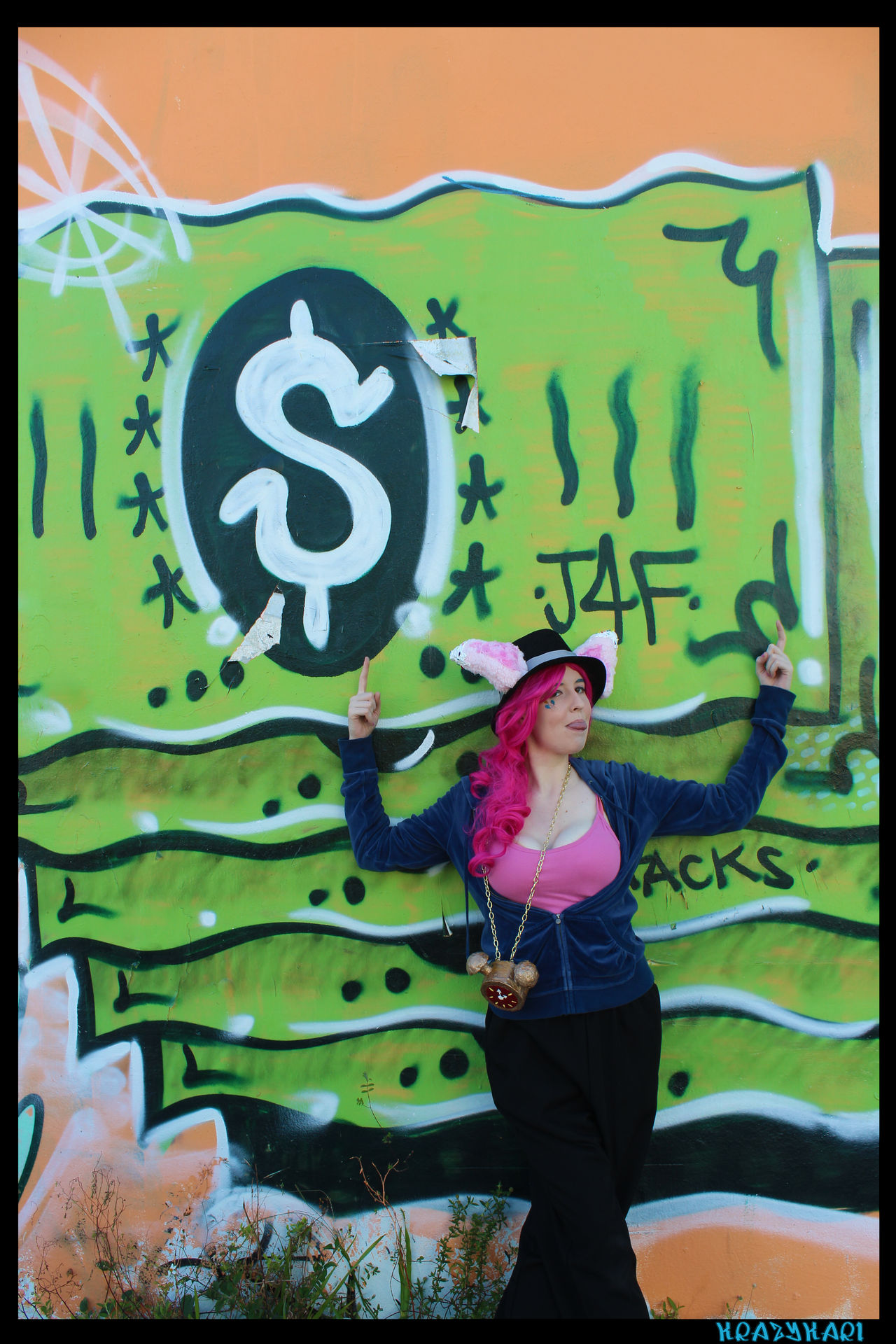 (MLP) Rapper Pinkie Pie Cosplay by KrazyKari on DeviantArt