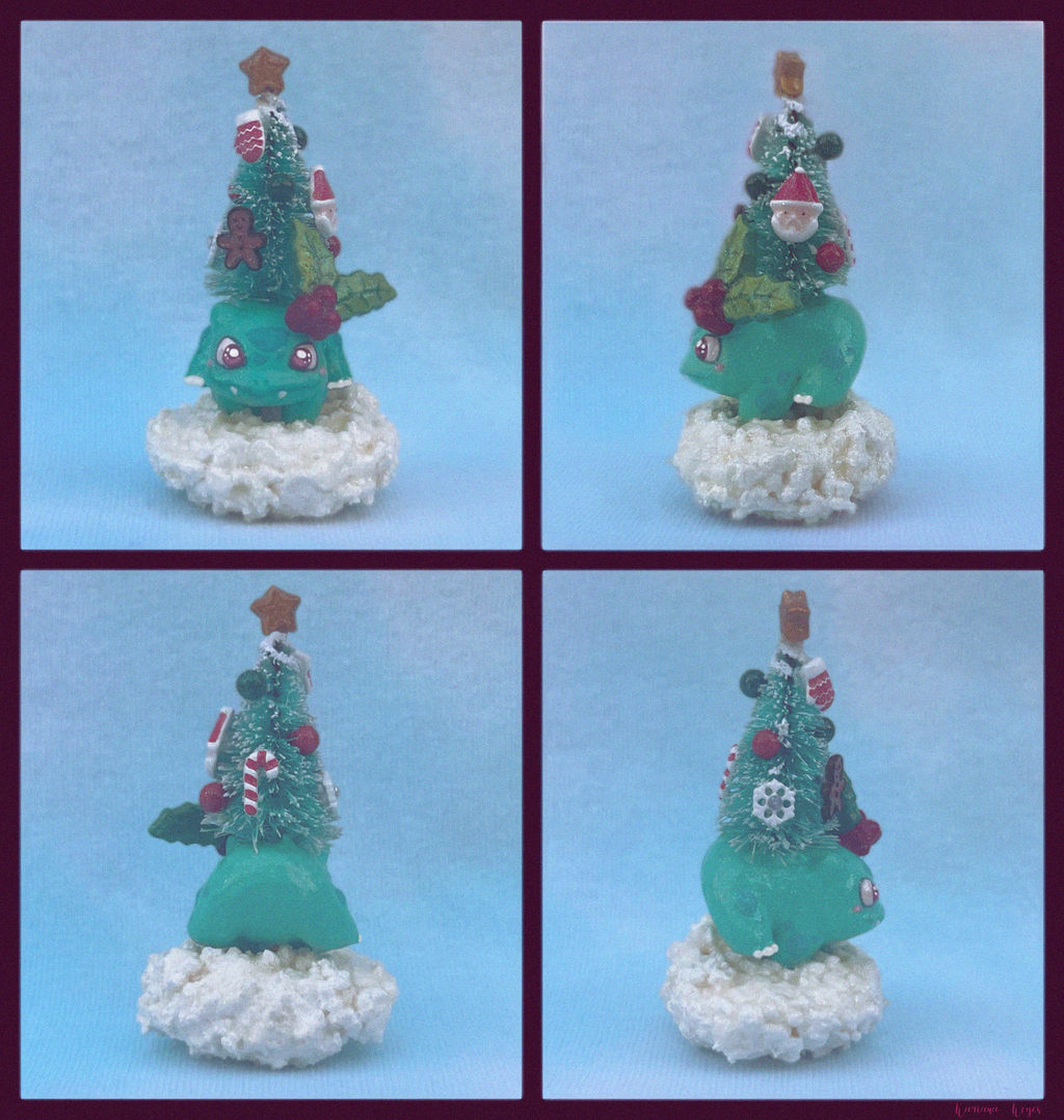 Pokemon Christmas Bulbasaur Figure By KrazyKari On DeviantArt pokemon-christmas-bulbasaur-figure-by-krazykari-on-deviantart