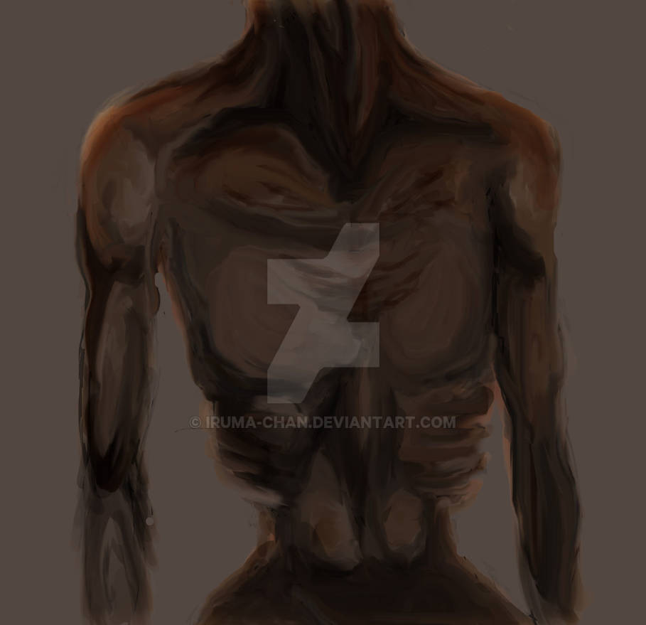 Emaciated Back Emaciated body by Iruma-chan on DeviantArt