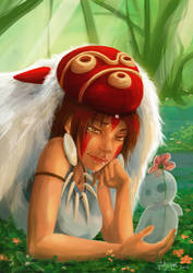 Mononoke tribute.