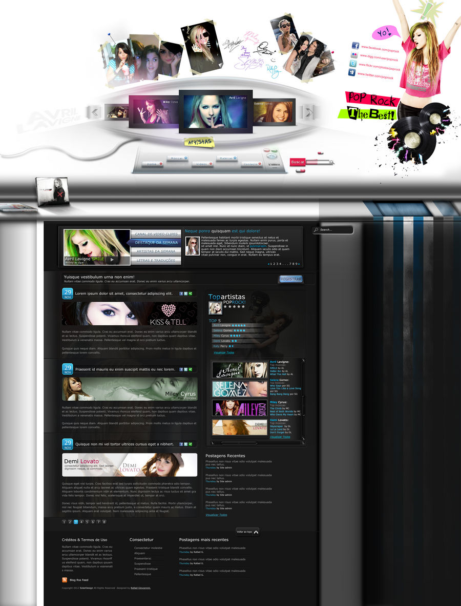 POP site layout *-*