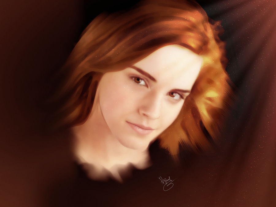 Emma Watson Face By Rafaelgiovannini On Deviantart
