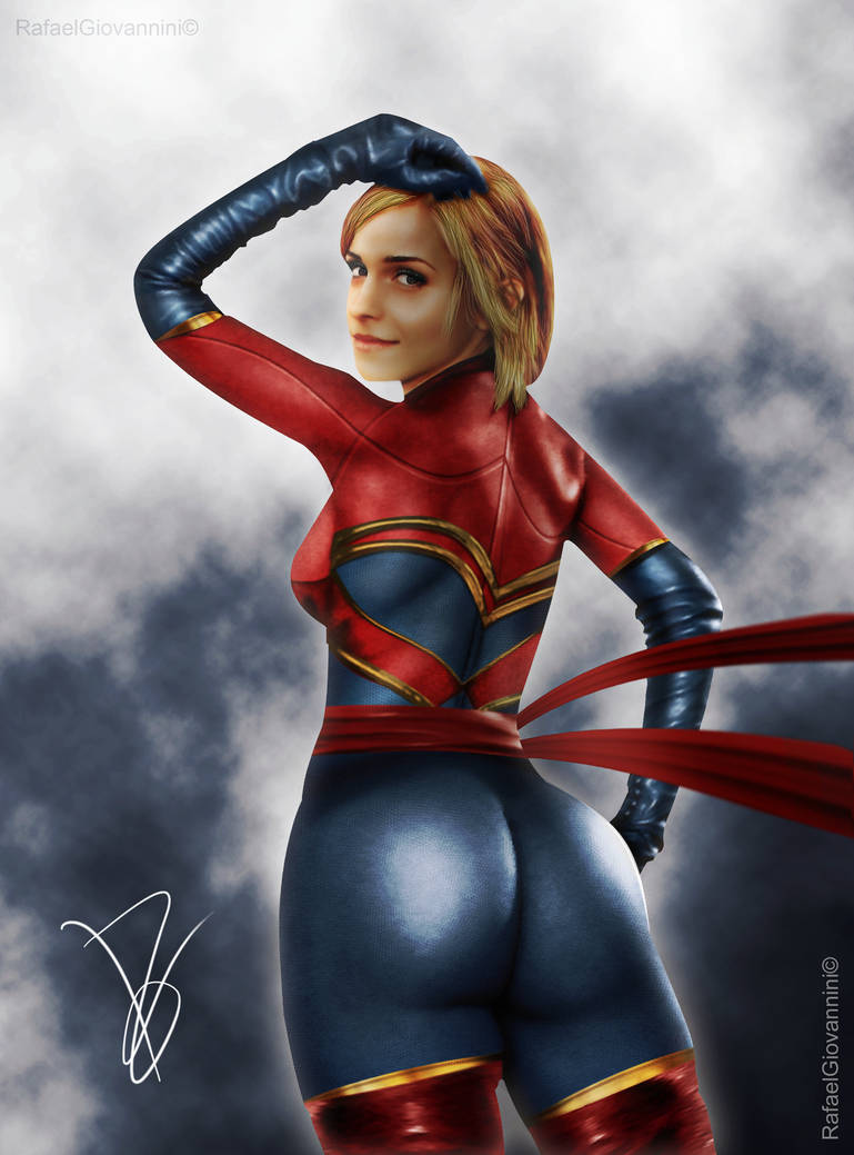 Captain Emma Captain Marvel By Rafaelgiovannini On Deviantart