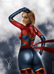 Captain Emma (Captain Marvel) by RafaelGiovannini