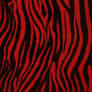 red n' black zebra fabric