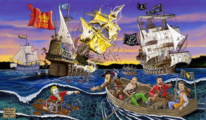 Lucy's Revenge (Pirate Ship Battle)