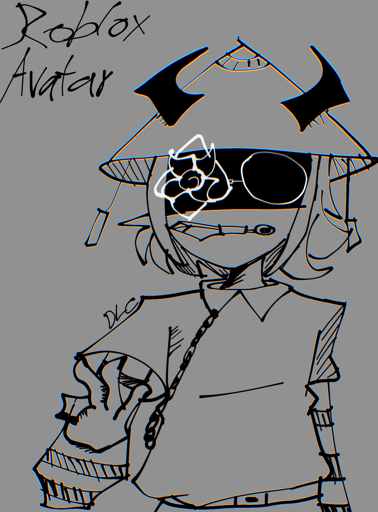 Roblox Avatar sketch by Dumlittlechild on DeviantArt