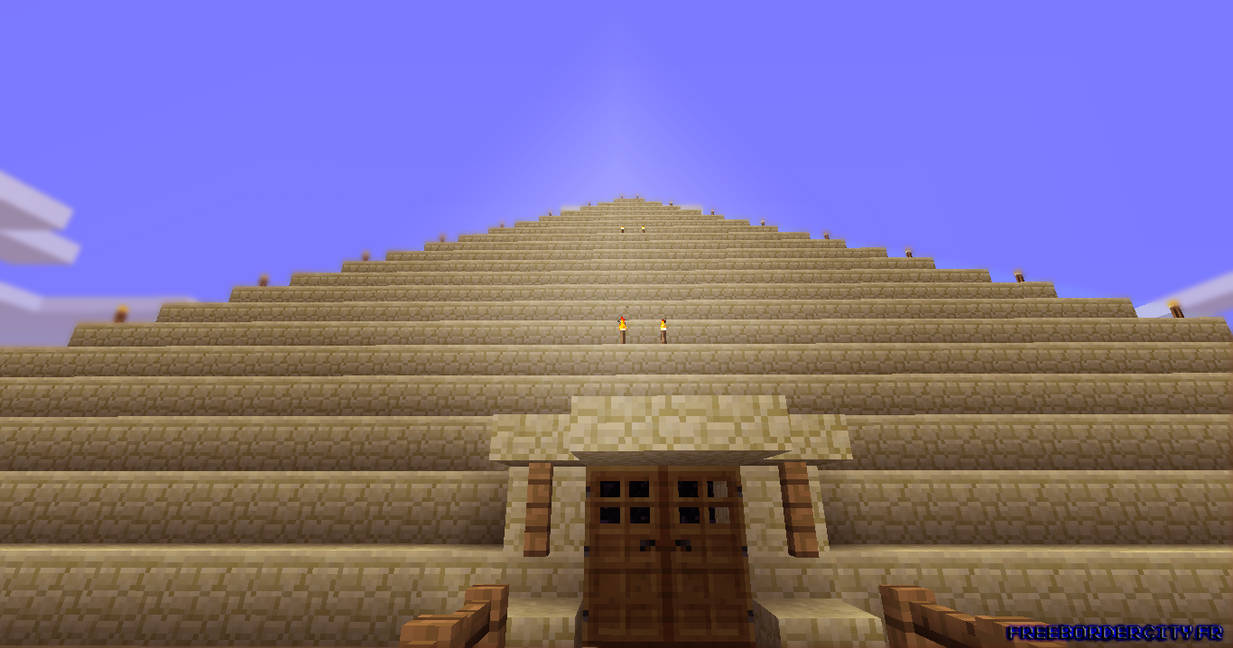 Minecraft Pyramide by RUSk0V on DeviantArt