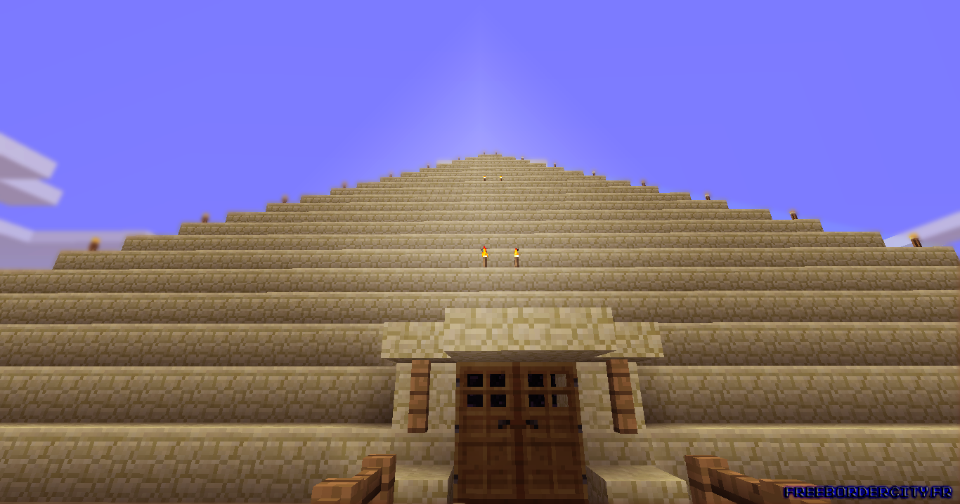 Triangular Pyramid Minecraft Minecraft Pyramide by RUSk0V on DeviantArt