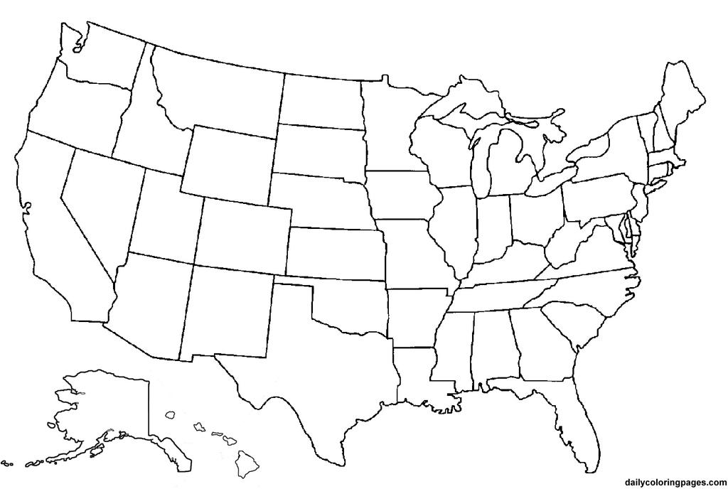 America Lineart Map Blank by Agent505 on DeviantArt