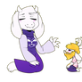 Toriel And Asgore