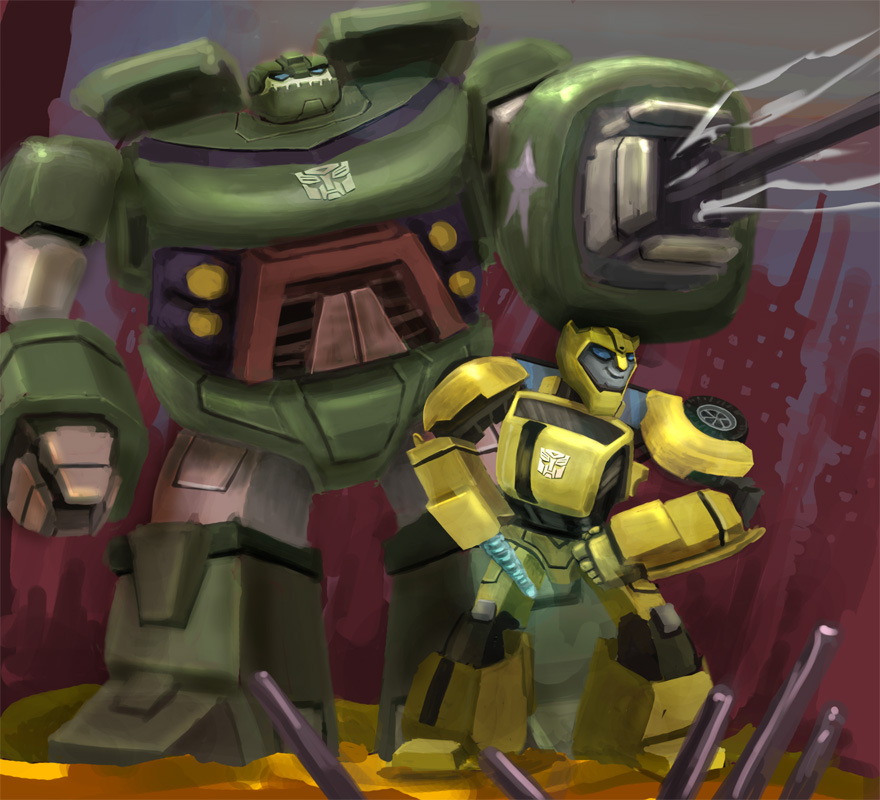 BumbleBee and  Bulkhead