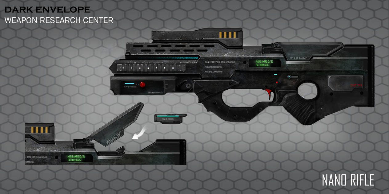 Nano rifle design by weihao on DeviantArt