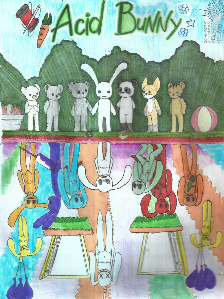 Acid Rabbit Remember November 2020 - Day #20: Acid Bunny by PinkieDiamondstone15 on ...