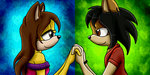 xXBurning-HeartsXx Couple Icon -NEW BASE- by TheMidnightMage