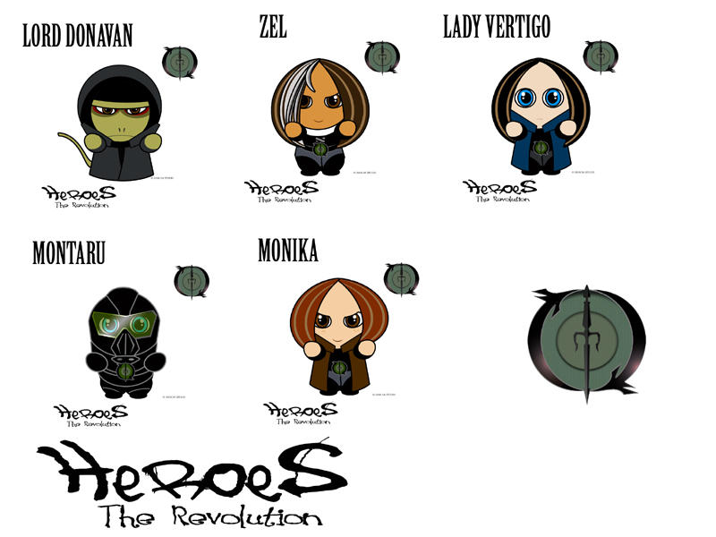 HEROES REVOLUTION CHIBIS 2 by DaveAlvarez on DeviantArt