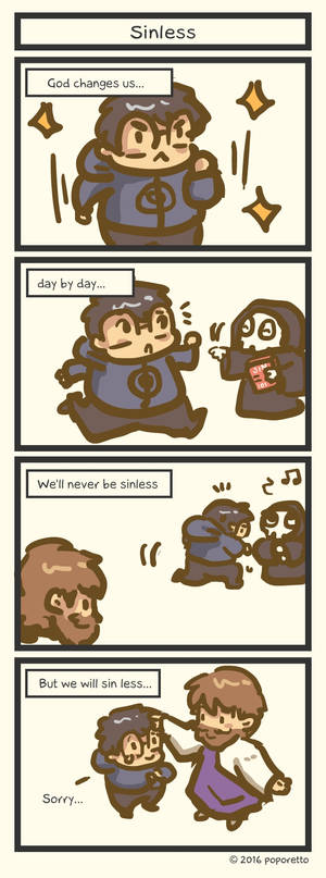 TATcomic: Can we be sinless?