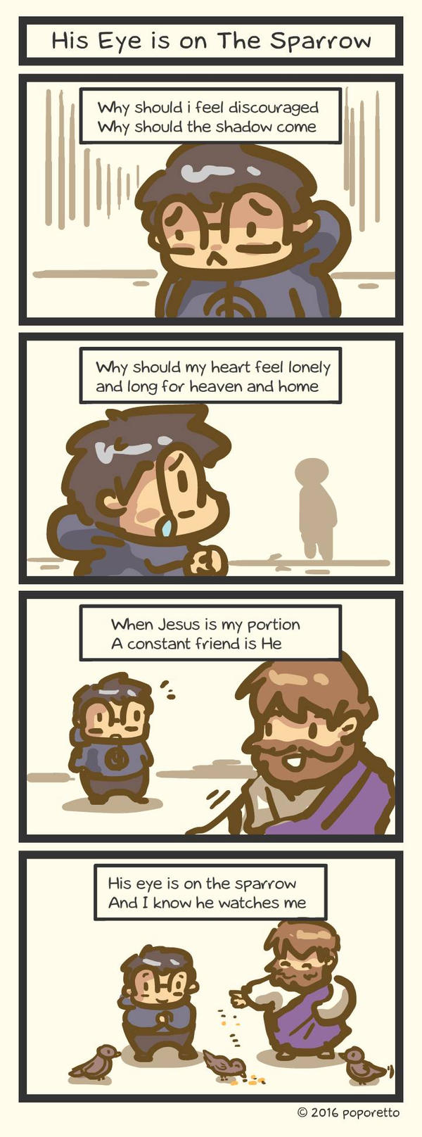 TATComic: His Eye is on the Sparrow