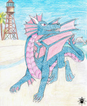 Coral the Beach Dragoness