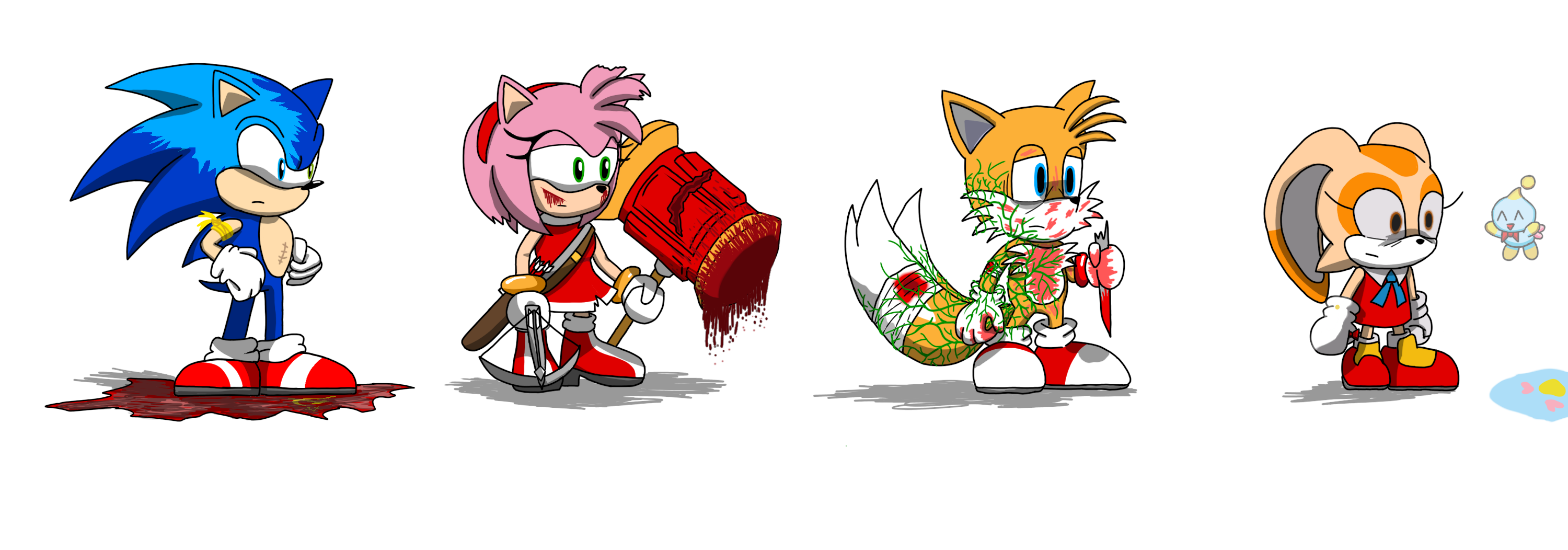 Metal Sonic Series by FlameHog419 on DeviantArt