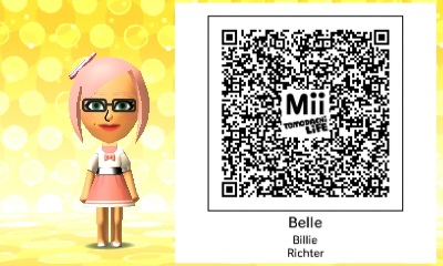 Tomodachi Life Qr code