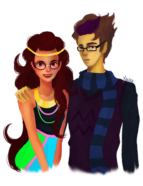 Humanstuck Feferi and Eridan