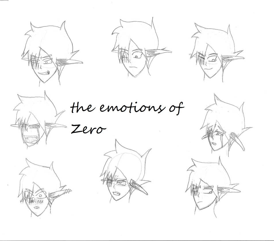Zero Emotion Emotions Of Zero! by zerophoenix123 on DeviantArt