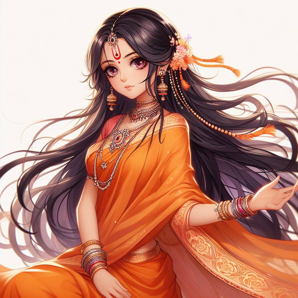 Sasika MA SITA, MOTHER SEETA, ANIME HINDU GODDESS by HarshDLuffy on DeviantArt