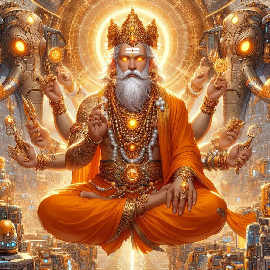 VISHWAKARMA: ANIME HINDU GOD OF ENGINEERING, by HarshDLuffy on DeviantArt