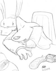 Sam and Max: Tired Police (No color)