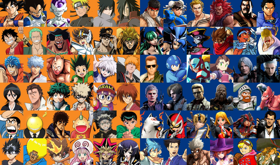 Capcom Animes Shonen Jump Vs. Capcom by AlmagusLipes on DeviantArt