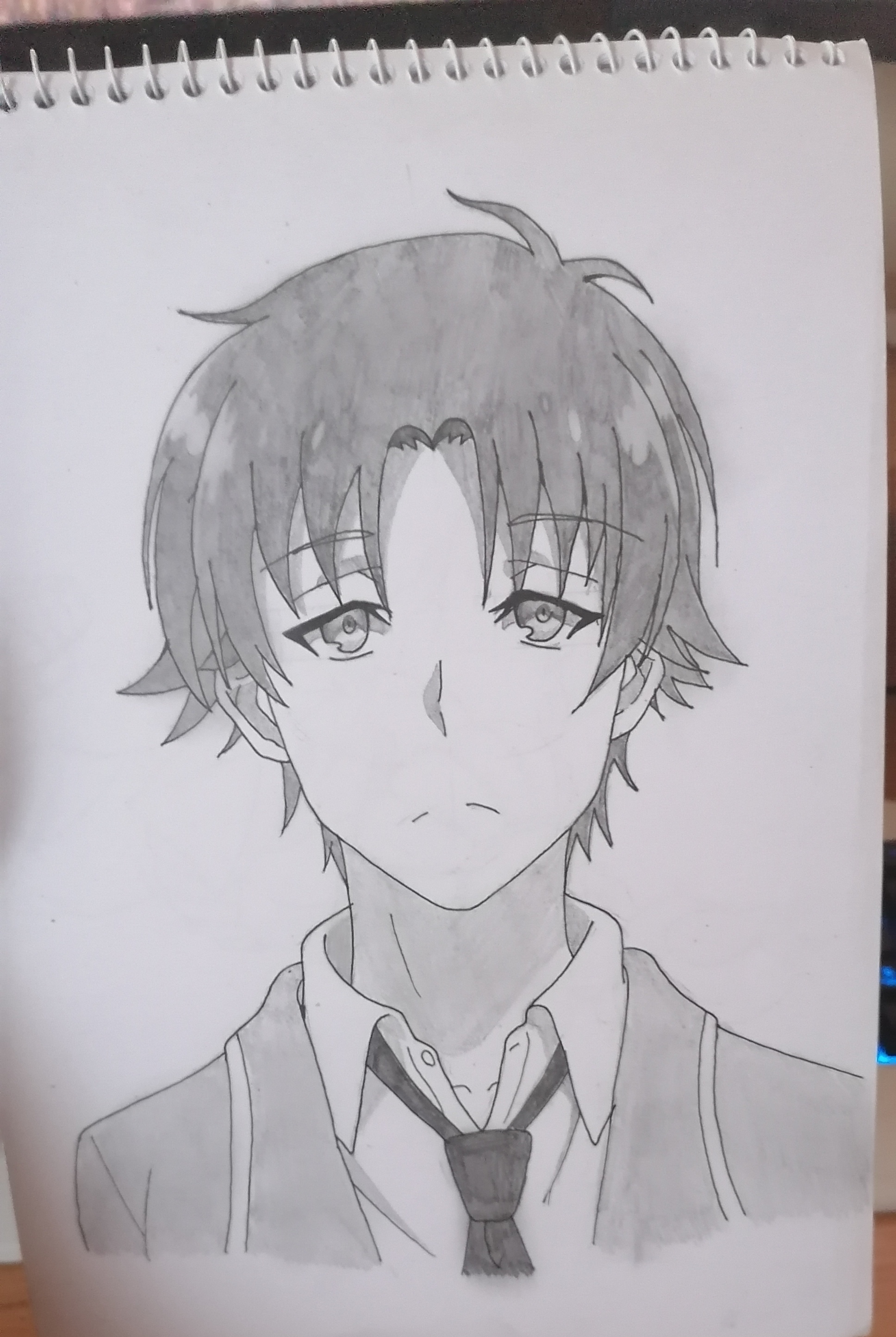 Kiyotaka Ayanokoji (Digital Version) by Anime-Lover-2003 on DeviantArt