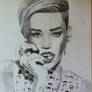 Miley Cyris Portrait
