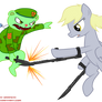 Flippy VS Derpy Hooves