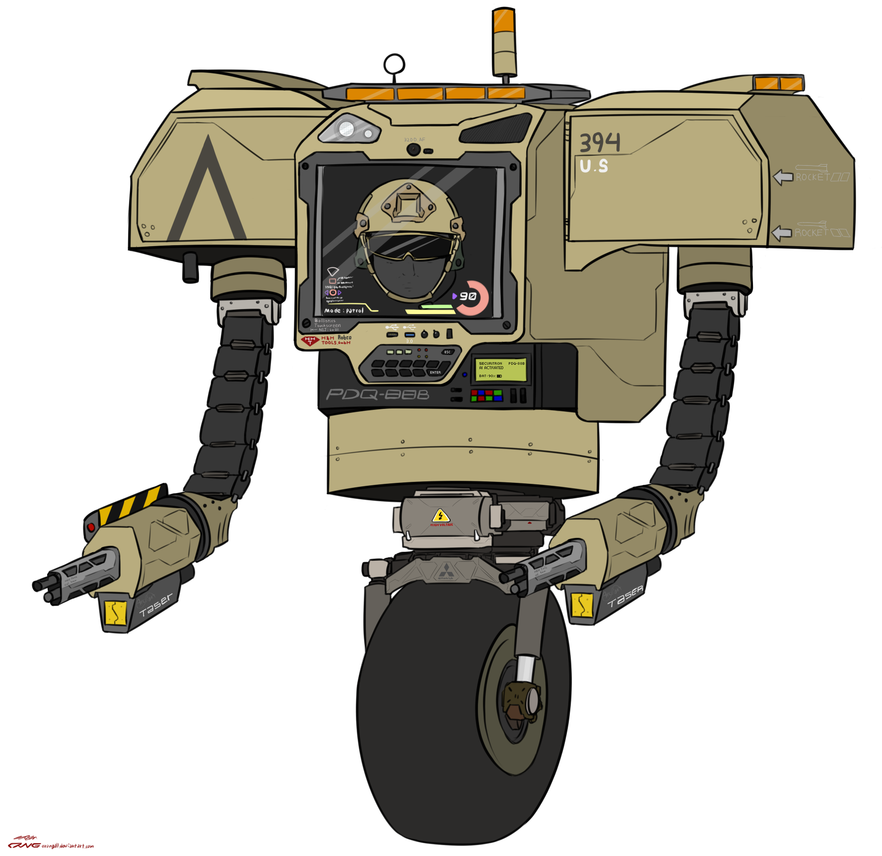 Securitron MK2 modernized redesign