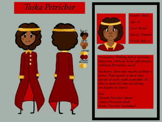 Toska ref. sheet