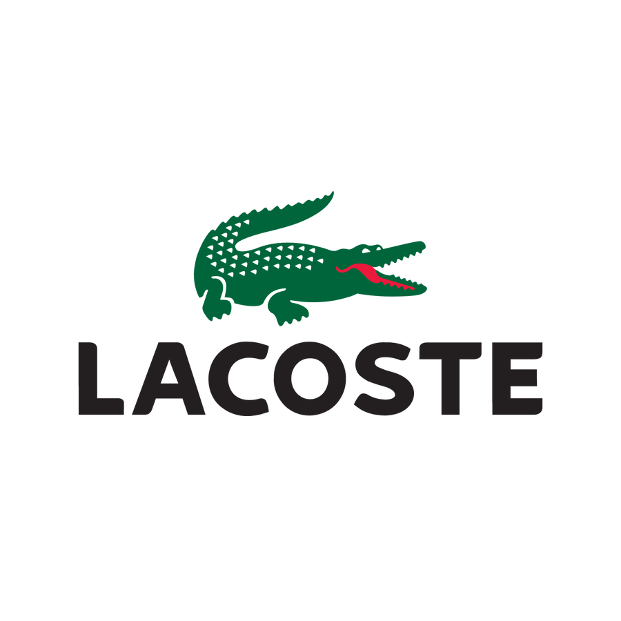 Logo lacoste noir hot sale