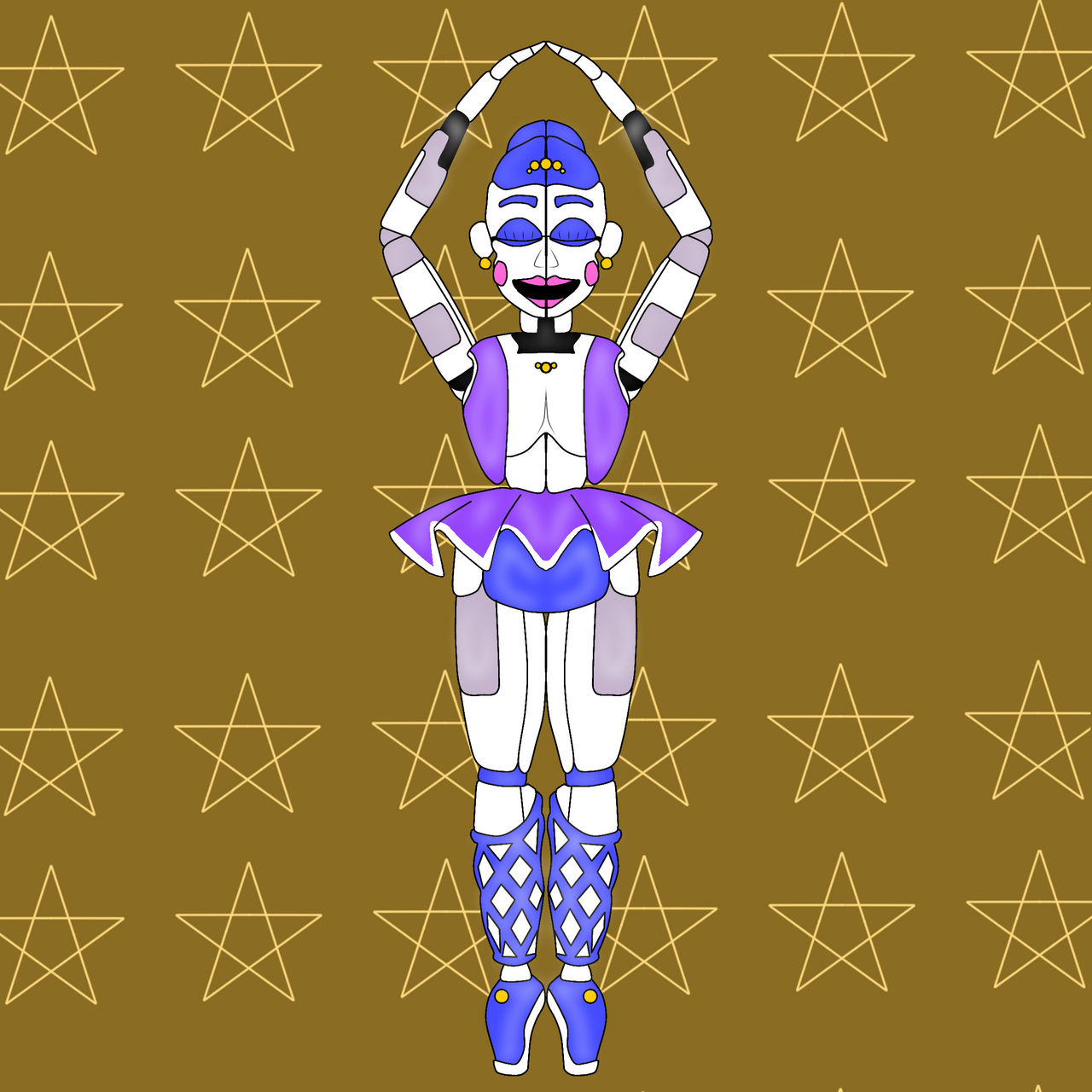 Ballora FNAF Fan-Art SL by Berriesonvr on DeviantArt