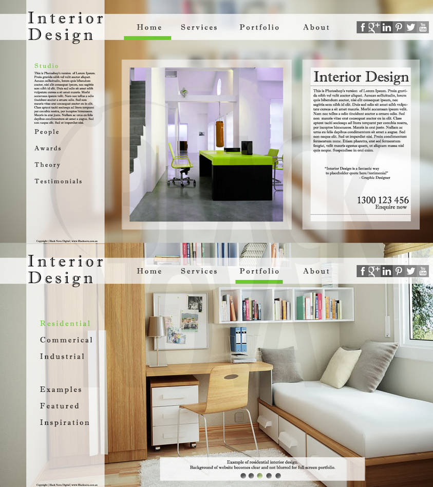 Wireframe: Interior Design by Hazzatruck on DeviantArt