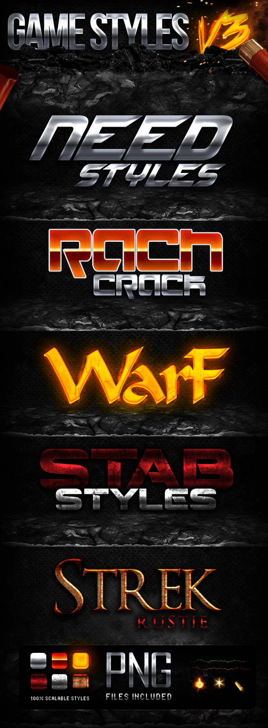 GAME STYLES V3 by Industrykidz on DeviantArt