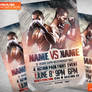 Boxing / MMA Flyer Template PSD