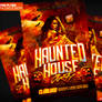 Haunted House Flyer Template PSD