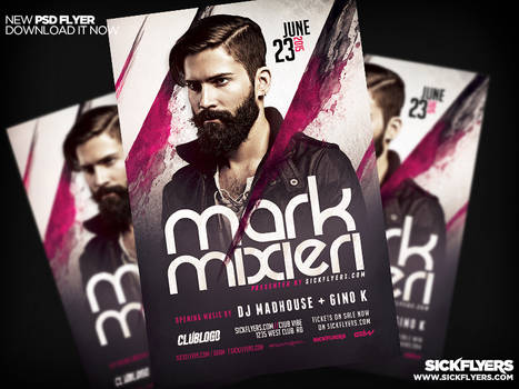 DJ Flyer Template PSD PRO SERIES V4