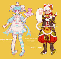 [Adoptables] Galaxbon 06+07