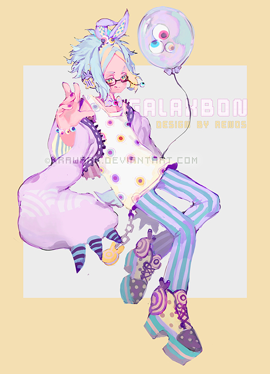 [end]Galaxbon Adopt Auction #18 Halloween ver.