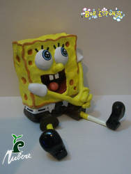 Bob Sponge sculpture