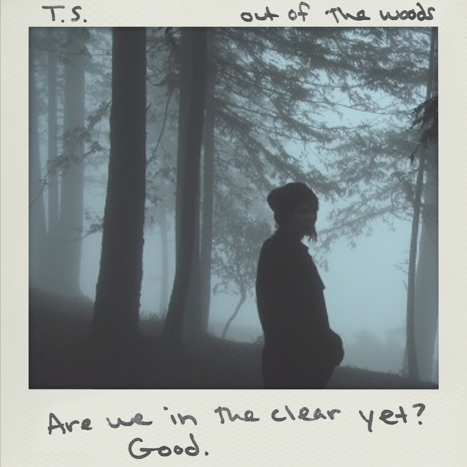 Out Of The Woods Taylor Swift Single Cover Art By Justinswift13 On Deviantart