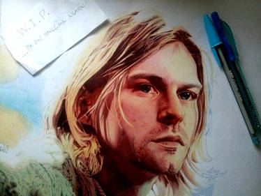 Kurt (in biro) (WIP 3)