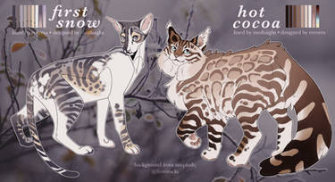 wintry cats . collab . closed!