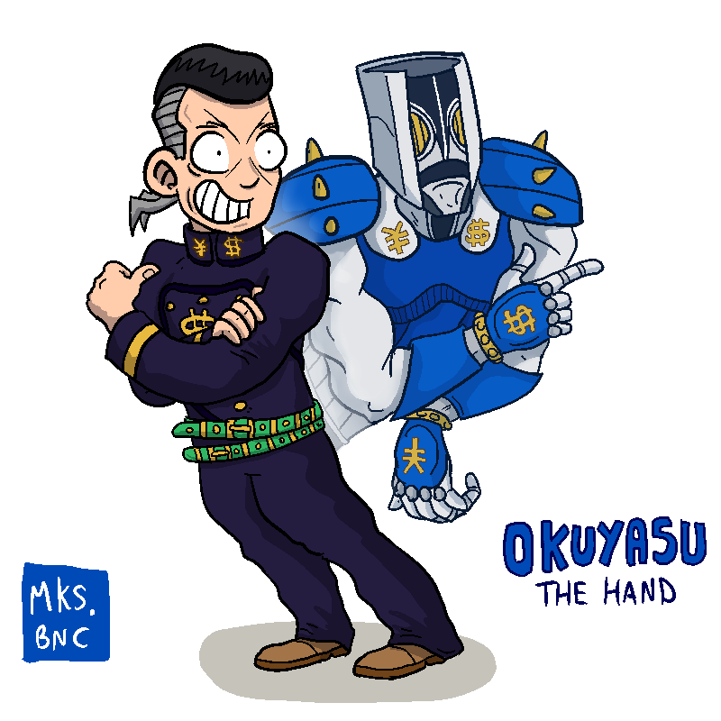 Okuyasu The Hand By Zamothos On Deviantart Okuyasu The Hand By Zamothos On Deviantart